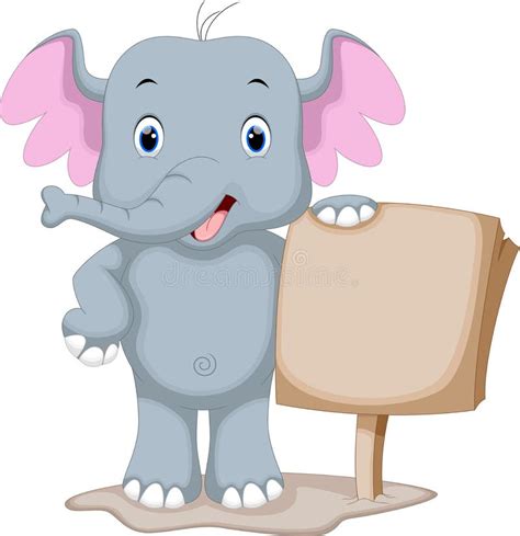 Dessin Anim Mignon D L Phant Illustration Stock Illustration Du