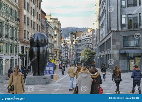 People in the Street in Oviedo, Spain. Editorial Image - Image of street, olden: 81974245