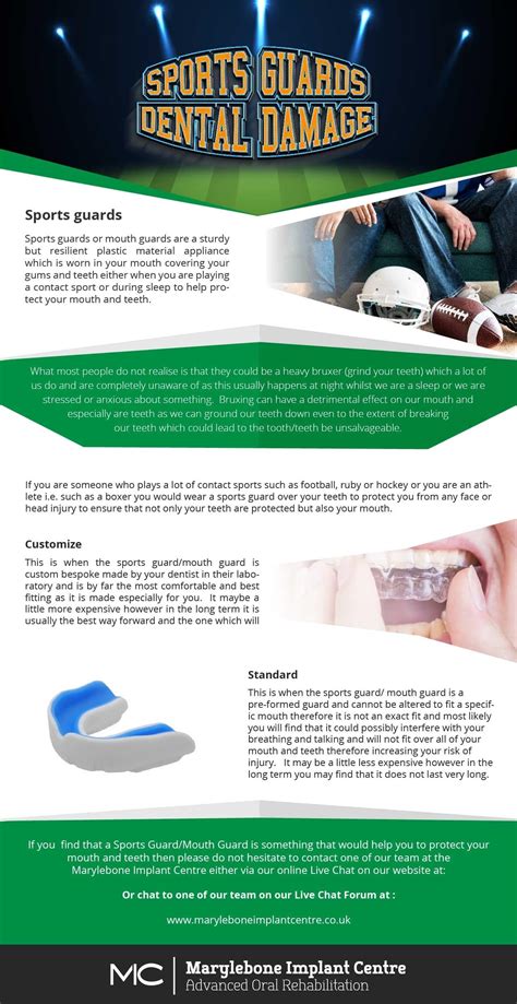 Sports/Mouth Guards to protect damage - Marylebone Implant Centre
