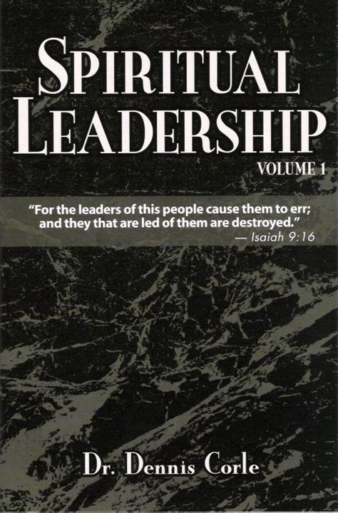 Spiritual Leadership - Volume 1 - NW Bible Baptist Books