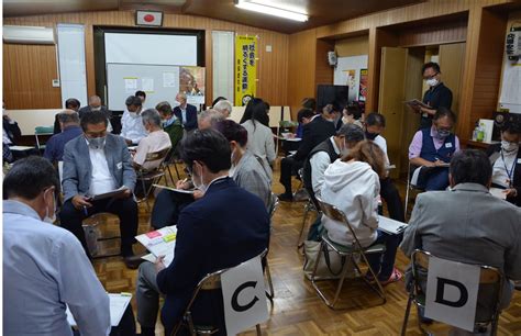 【web限定記事】南区地区懇談会レポート 12 六ツ川大池地区 安全･安心なまちづくり地域活動とは 6月9日 六ツ川大池地区連合自治会館