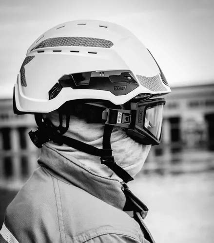 Casco Gallet Msa F Xr No Ventilado Color Blanco Mercadolibre