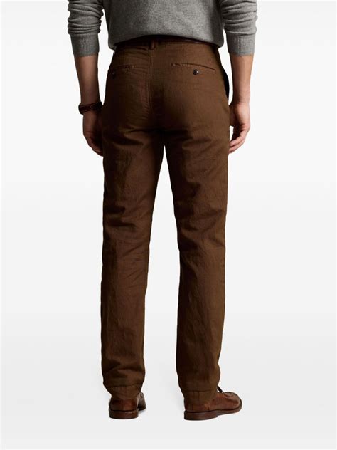 Polo Ralph Lauren Pantalones Slim Con Tiro Bajo Marr N Farfetch Mx