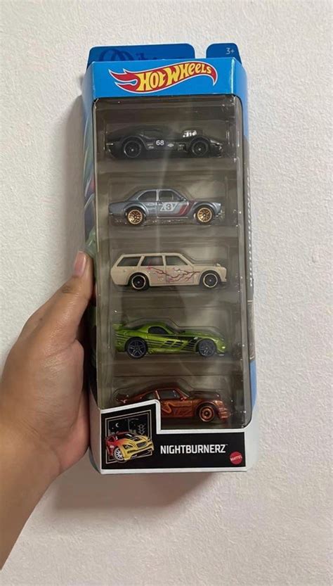 HOTWHEEL 5 PACK NIGHTBURNEZ DATSUN WAGON PORSCHE ETC Hobbies