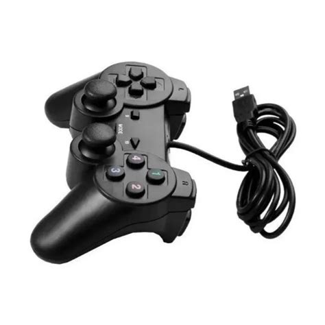 Controle Joystick Para Pc Laptop Notebook Usb Dual Fio Shopee Brasil