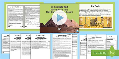 Non Chronological Report Examples Year 5 Pack Teacher Made