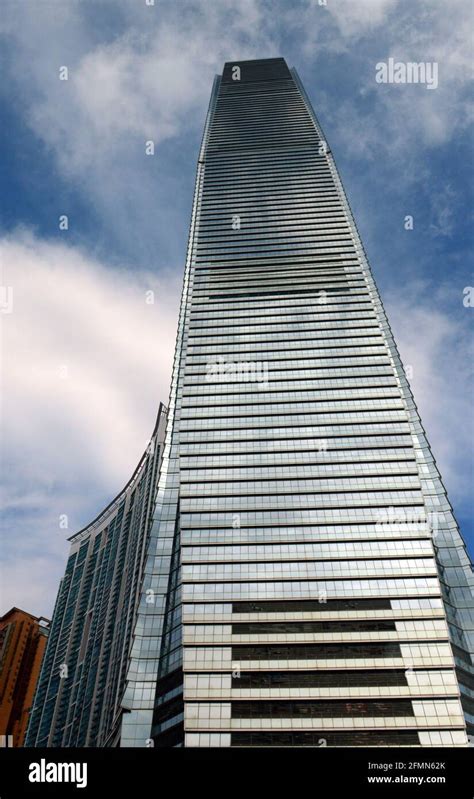 The Icc Tower In Kowloon Hong Kong Stock Photo Alamy