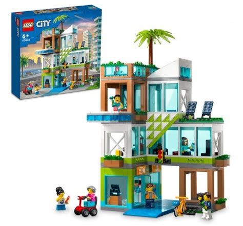 Lego City Apartment Building 60365 Building Toy Set (688 Pieces), 6Y+