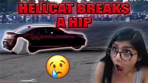 Hellcat 300 Crashes At Sideshow Sad Day Youtube