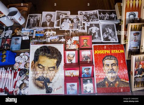 Gori Georgia September 2022 Stalin Memorabilia Or Souvenir At