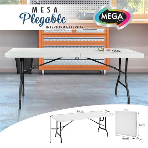 Mesa Plegable Villa Nueva Guatemala Megaplast Construex