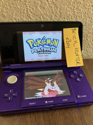 Pok Mon Platinum Authentic Cib Ebay