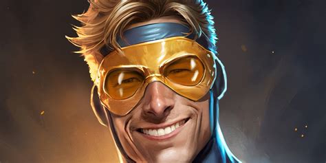 Glen Powell Is The Perfect Booster Gold In Dcu Fan Art