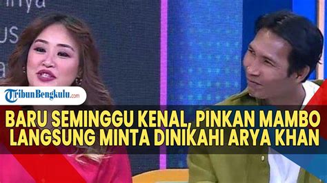 Baru Seminggu Kenal Pinkan Mambo Langsung Minta Dinikahi Arya Khan