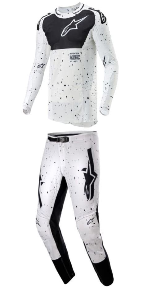 Alpinestars Supertech WARD DADE SPEK Moto Gear Set Pant And Jersey