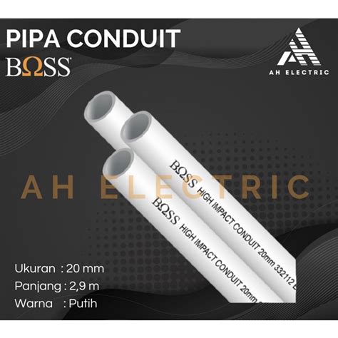 Jual Pipa Conduit 20 Mm Boss Pipa Listrik 20 Mm Pipa Konduit 20 Mm