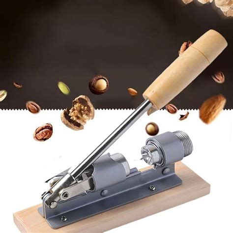 Moumouten Pecan Nut Cracker Stainless Steel Mechanical