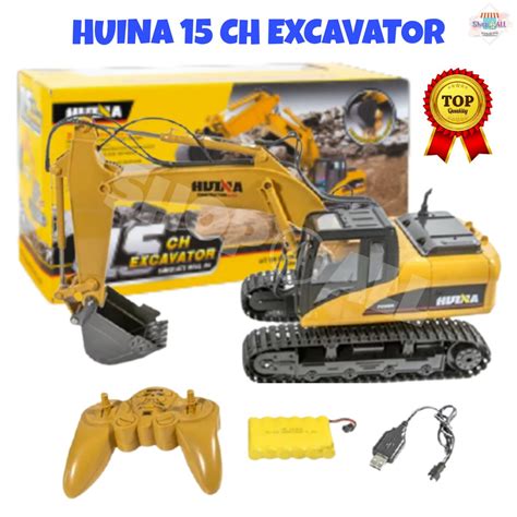 Ready Stock Huina Rc Excavator Ch G Construction Truck