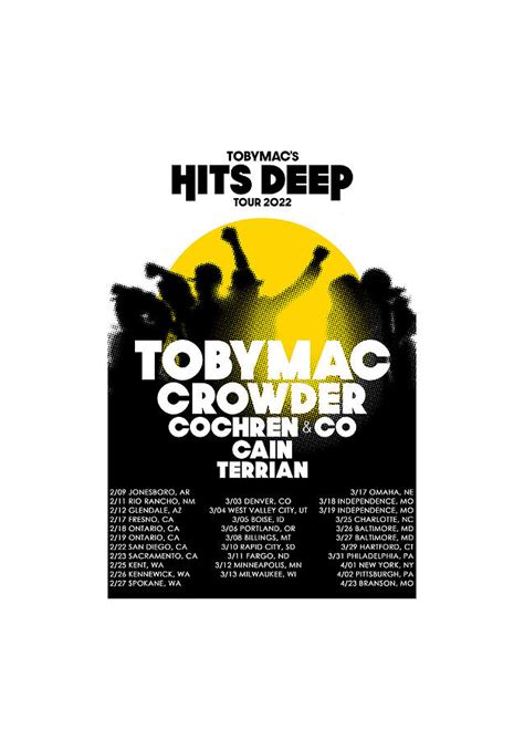 Toby Mac Tour Schedule 2025 Jean Dorette