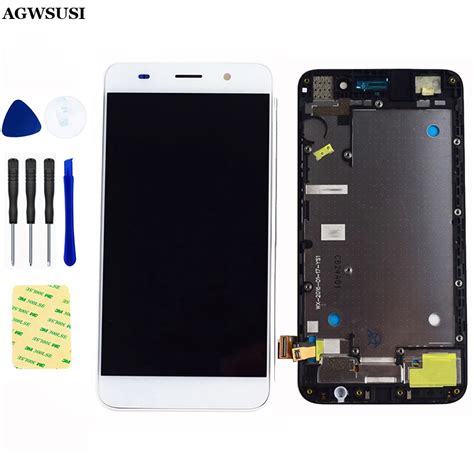 Écran Tactile Lcd Avec Châssis Pour Huawei Honor Y6 Scl l01 Scl l21