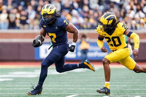 5 Michigan Football Spring Game Takeaways Davis Warren Could Push Alex