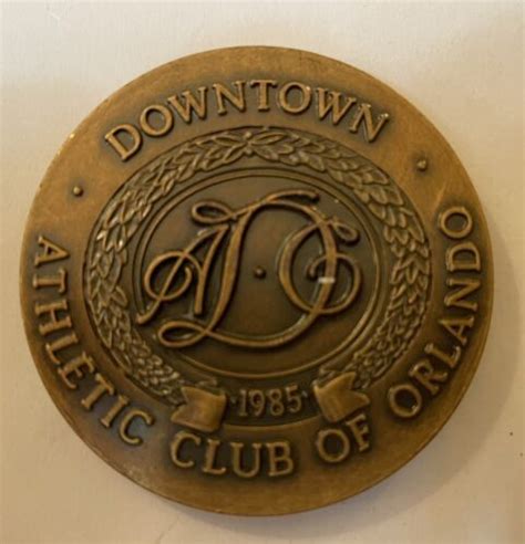 Butkus Award Dinner Medallion 1988 Downtown Athletic Club of Orlando | #4612431124