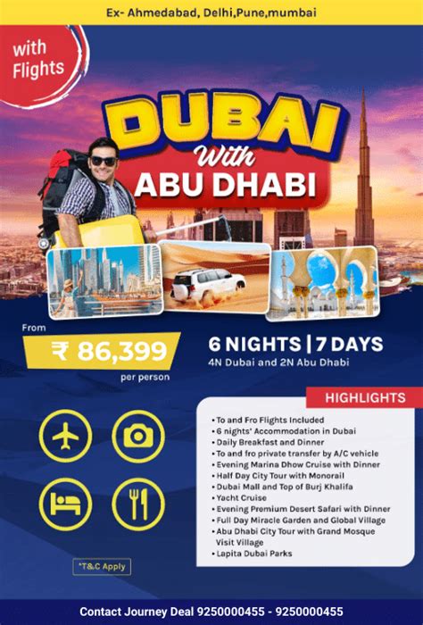 Dubai & Abu Dhabi Tour With Flights From Delhi