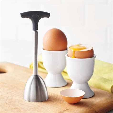 R Sle Stainless Steel Egg Topper Sur La Table Soft Boiled Eggs Egg