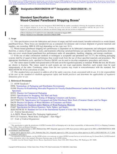 Astm D6251d6251m 11 Red Standard Specification For Wood Cleated