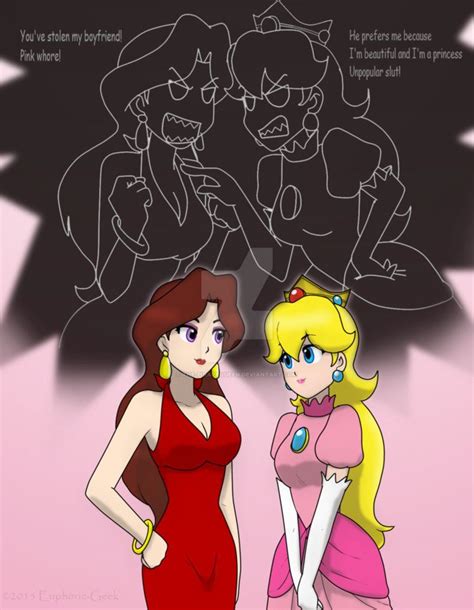 Mario And Pauline And Peach