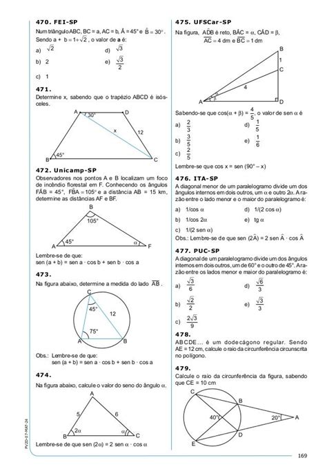 Geometria Plana - Exercícios