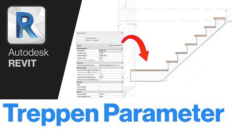 Treppen Parameter in Autodesk Revit Teil 11 der Tutorial Serie für