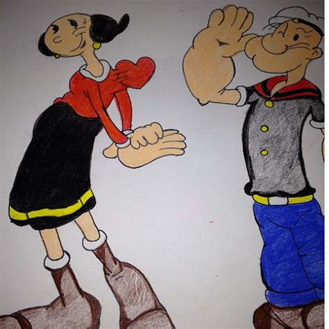 Popeye and Olive by asun121285 on DeviantArt