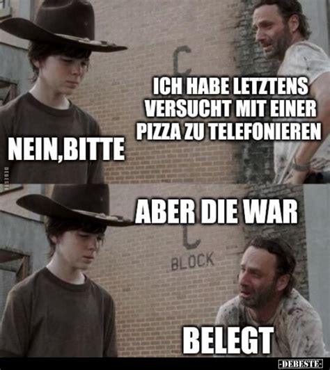 Ich Habe Letztens Versuchen Mit Einer Pizza Zu Telefonieren Nein