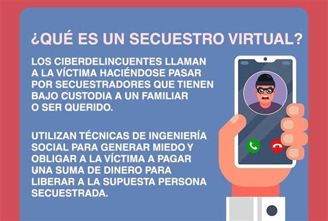 Unidad Cibernética comparte recomendaciones para prevenir el secuestro