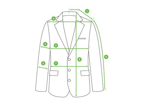 How To Measure A Jacket Kiwisizing