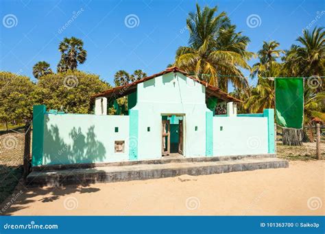 Adams grave in Talaimannar stock photo. Image of religious - 101363700