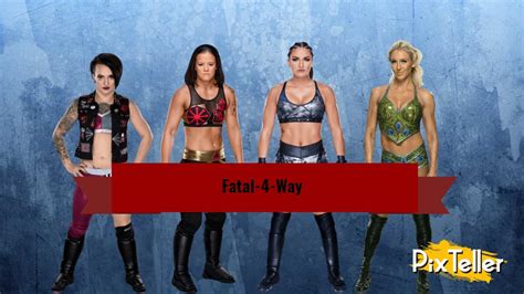 Wwe K Fatal Way Shayna Baszler Vs Sonya Deville Vs Ruby Riott Vs