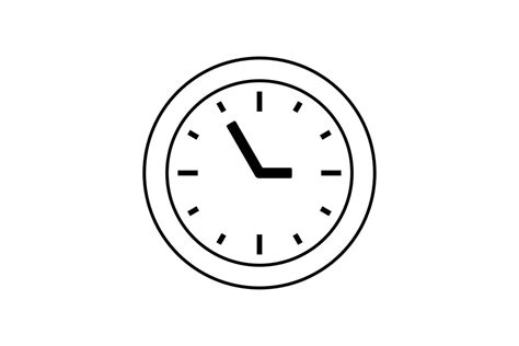 Vector Time and Clock icon. analog clock icon symbol. Circle arrow icon. Vector illustration ...