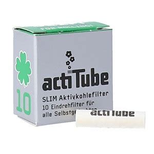 Actitube Aktivkohlefilter Slim Grasgreisslerei