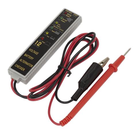 12v Led Batteryalternator Tester Ak400 Sealey