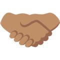 Handshake Medium Skin Tone Emoji