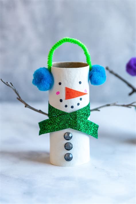 Toilet Paper Roll Christmas Tree - My Crafty Mama