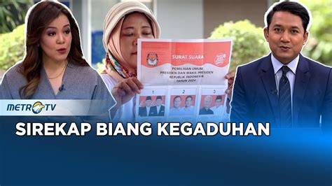 Bedah Editorial Mi Sirekap Biang Kegaduhan Youtube