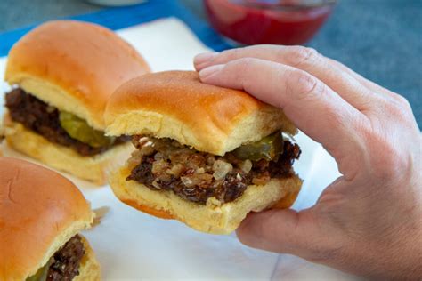 Classic Burger Sliders - Martin's Famous Potato Rolls and Bread