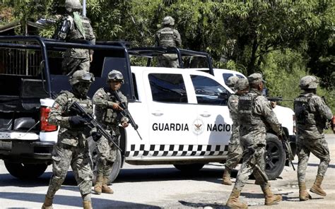 Detienen A Seis Elementos De La Guardia Nacional Por Muerte De Mujer En