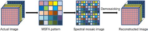 Figure 1 From A Snapshot Multi Spectral Demosaicing Method For Multi