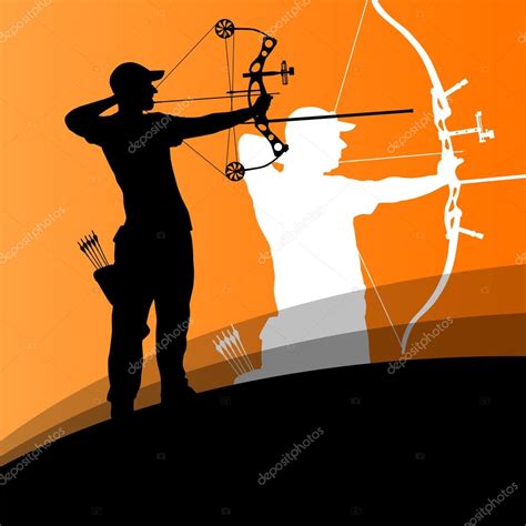 Bow Hunter Silhouette