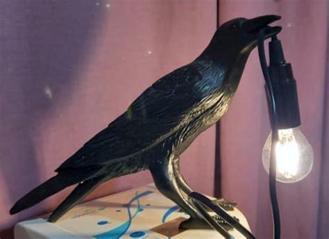 The Raven Bird Lamp - Stylish and Playful Home Decor – Sage & Sill