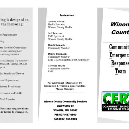 Large CERT 1 Winona County Emergency Management